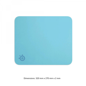 SteelSeries 63459 QcK M: Aqua, Medium Gaming Mouse Pad