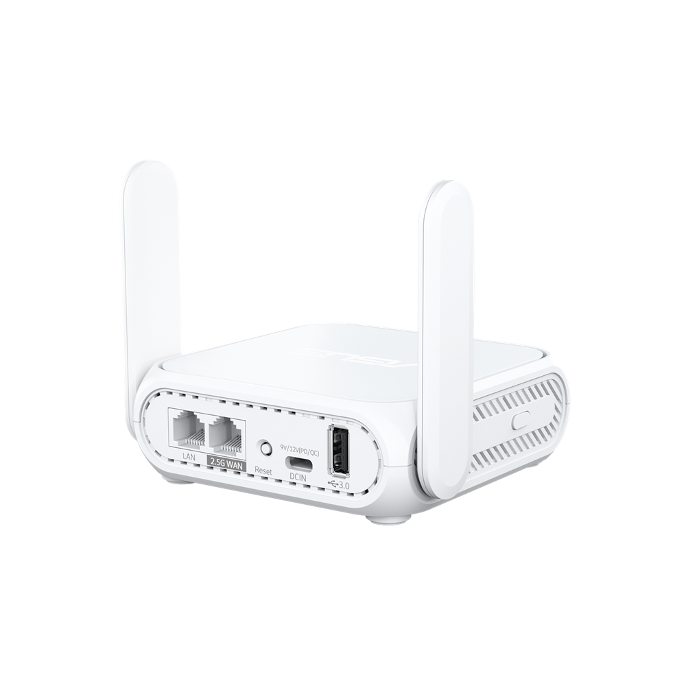 ASUS RT-BE58 Go BE3600 Dual-Band WiFi 7 Travel Router Multi-mode, 2.5G Port - Image 2