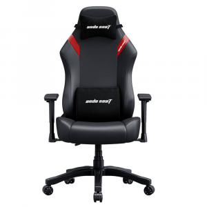 AndaSeat Luna Series (L) - PVC Leather Gaming Chair - Black/Red