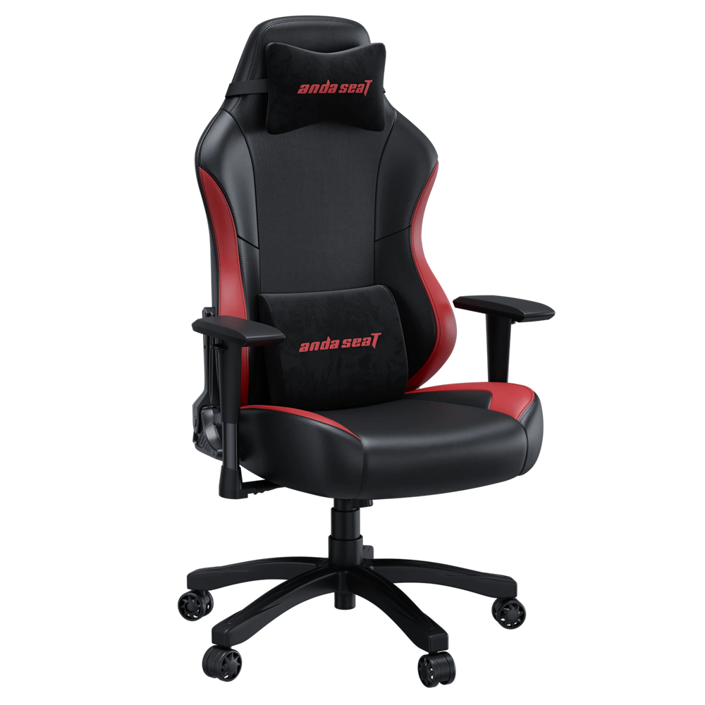 AndaSeat Luna Series (L) - PVC Leather Gaming Chair - Black/Red - Image 4