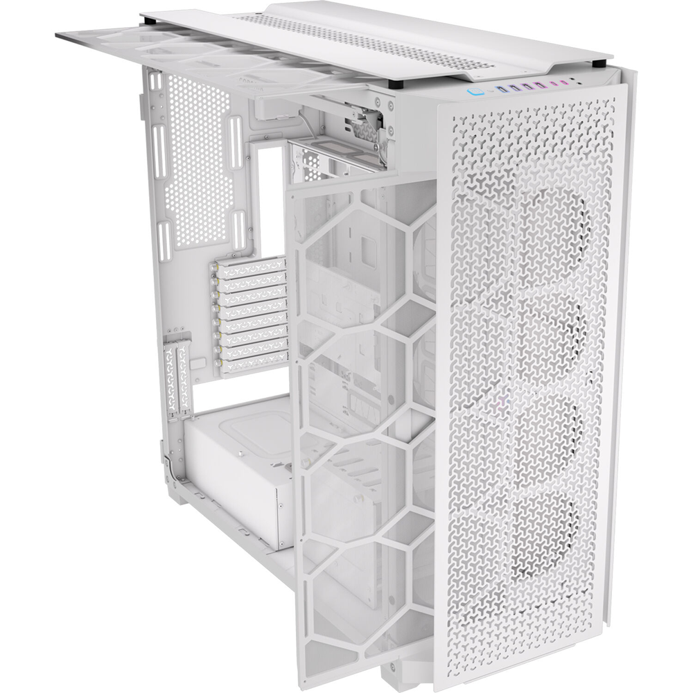 Corsair 9000D RGB AIRFLOW Super Full-Tower PC Case - White - Image 9