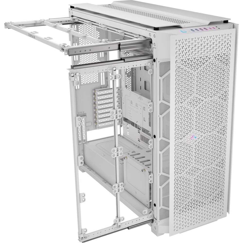 Corsair 9000D RGB AIRFLOW Super Full-Tower PC Case - White - Image 8