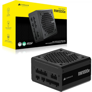 Corsair 1000W PSU RM1000e Fully Modular PCIe 5.1 ATX3.1 Low-Noise ATX Power Supply