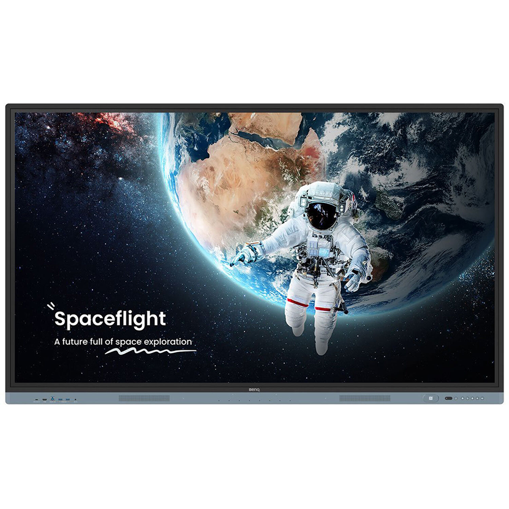 BenQ 65" Board Essential | RE6504, 4K Touchscreen Interactive Display, IPS, Speaker Commercial Monitor