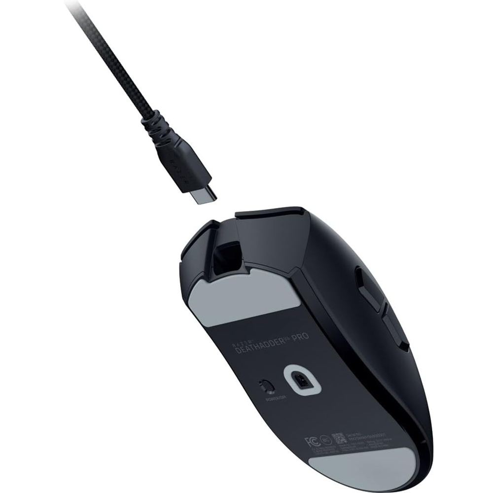 Razer DeathAdder V4 Pro - Black, Ultra-lightweight Ergonomic Wireless Esports Gaming Mouse - Image 4
