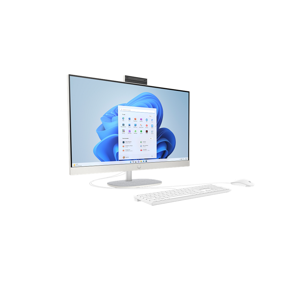 HP 27" AIO Desktop PC NT 27-cr0012ne - White, Intel i7-1355U 8GB 512GB FHD WIN 11 PRO - Image 3