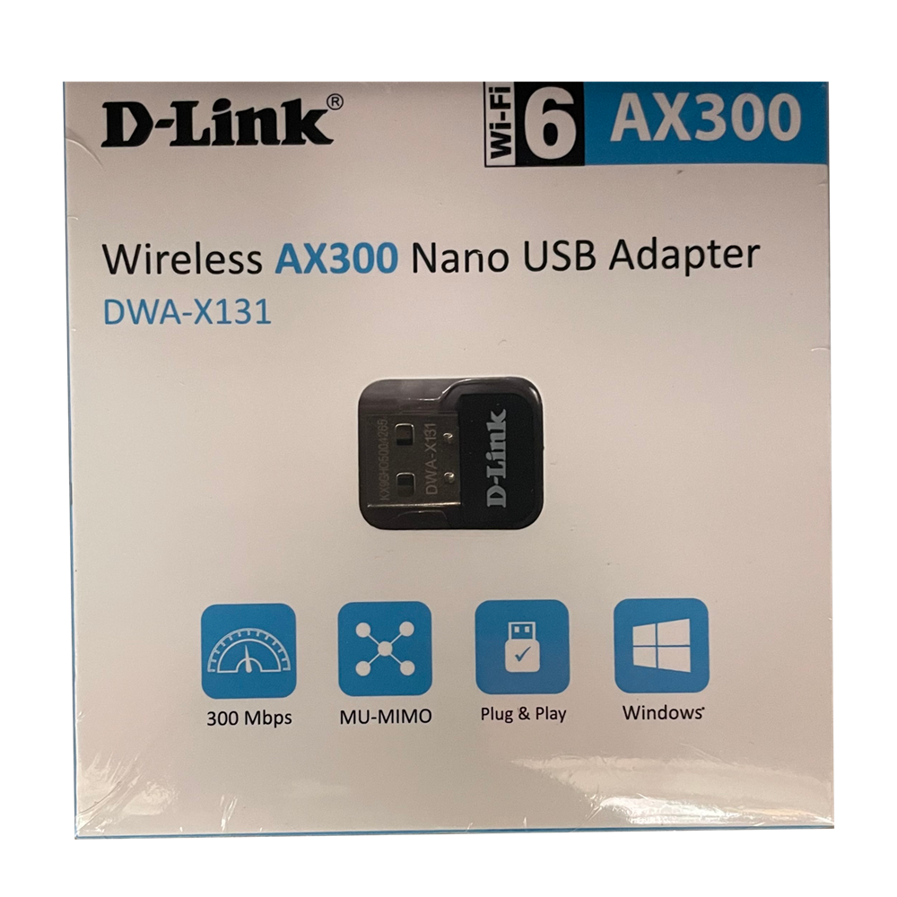D-Link DWA-X131 AX300 Nano WiFi 6 USB Adapter - Image 2