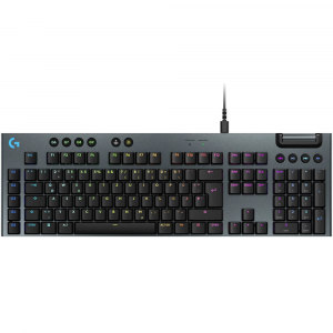 Logitech G915 X Wired Low Profile RGB Mechanical Gaming Keyboard, Tactile - Black
