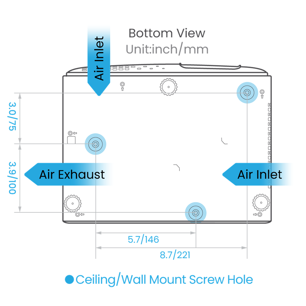 BenQ TK710 4K 3200lm Laser Casual Gaming Projector - Image 7