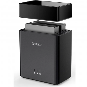 Orico DS200C3 USB-C 2-Bay External Hard Drive Enclosure Case