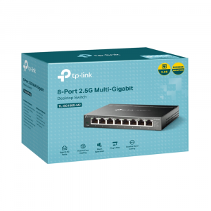 TP-Link SG108SM2 8-Port 2.5G Multi-Gigabit Desktop Switch