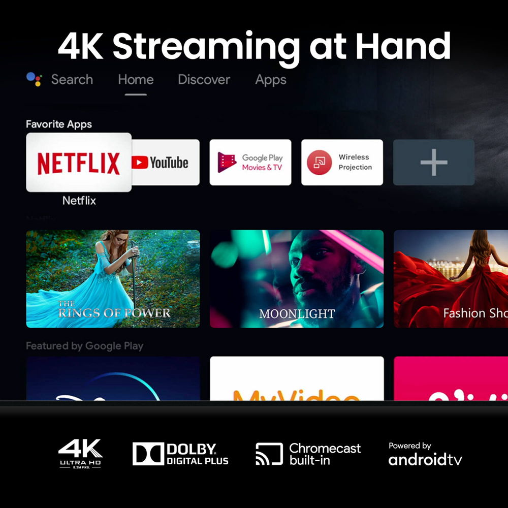 BenQ W2720i 4K 2500lm LED Home Theater Projector with Android - Image 5