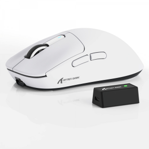 Attack Shark X3PRO Three Modes 8K Gaming Mouse 59g, White