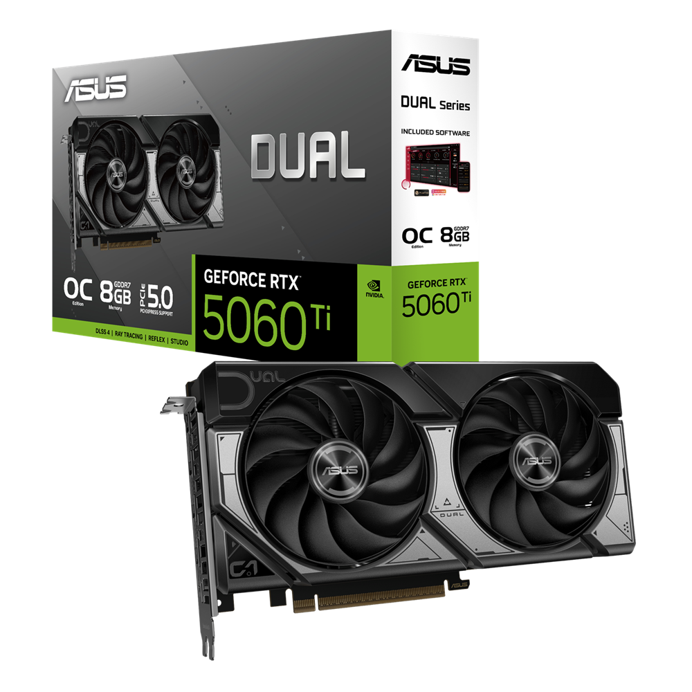 ASUS 8GB Dual GeForce RTX 5060 Ti OC Edition VGA Graphic Card