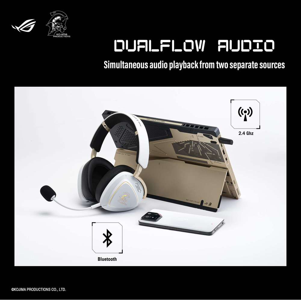 ASUS A703 ROG Delta II-KJP Gaming Headset, DualFlow Audio, Limited Edition - Image 2