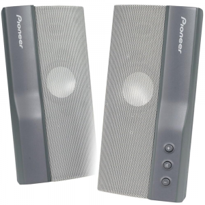 Pioneer USB Powered PC Speakers 3 Watts - Black