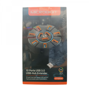 MicroDigit MT405UH USB 3.0 10 Ports Hub