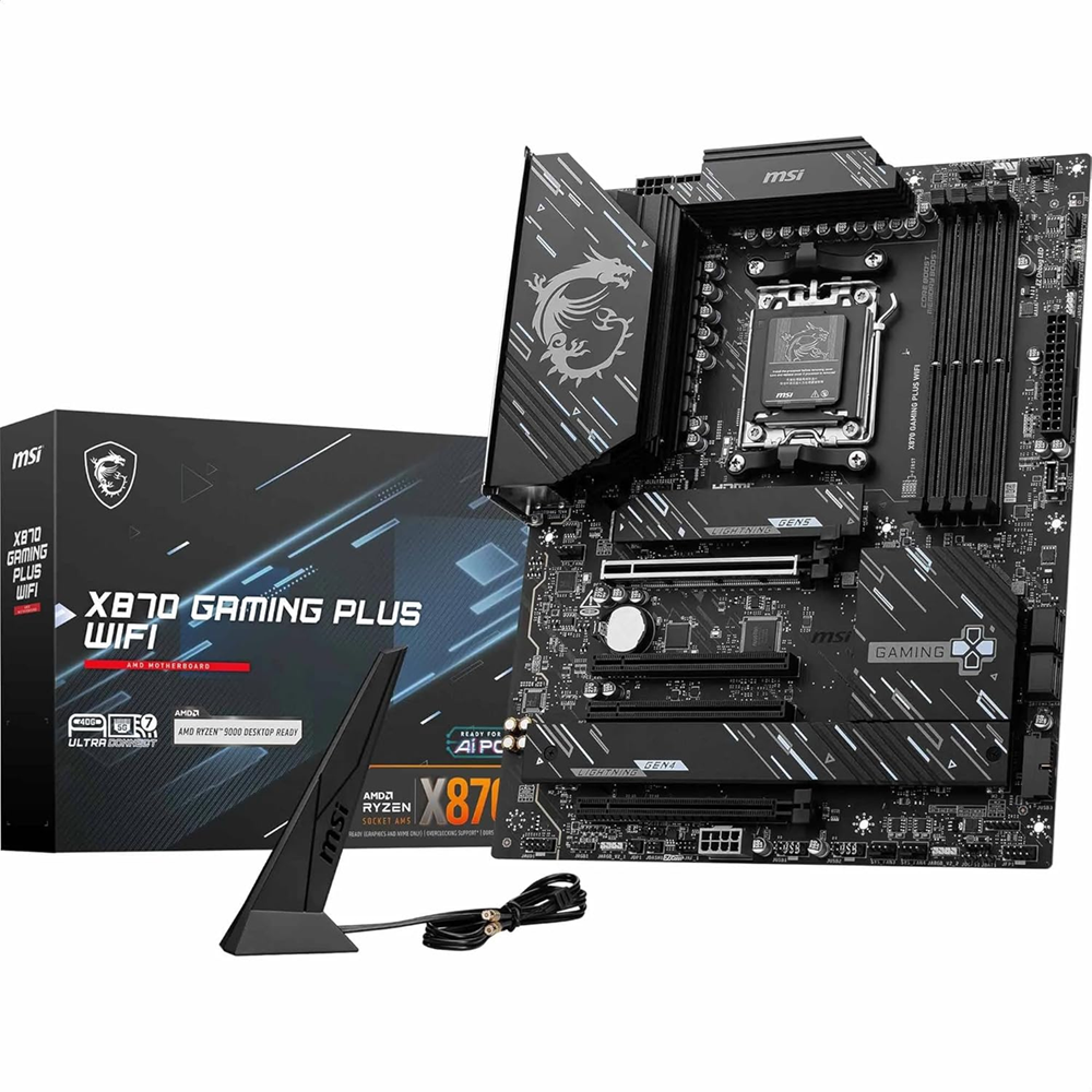 MSI X870 Gaming Plus WiFi ATX Motherboard