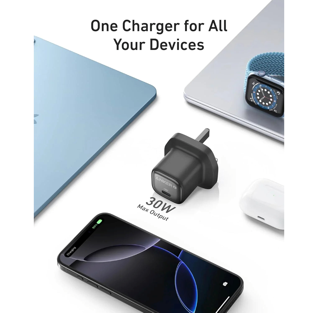 Anker 2698 Zolo Charger Adapter - (30W, PD 3.0), A2698K11 - Image 2