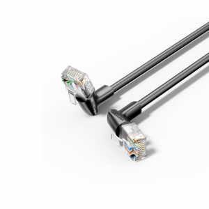 Vention IBSBF Cat6A Rotatable UTP Ethernet Patch Network Cable 10Gbps - 1m